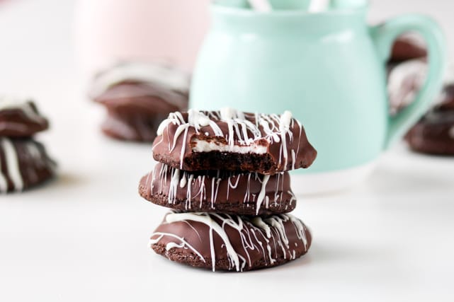 Peppermint patty cookies photo