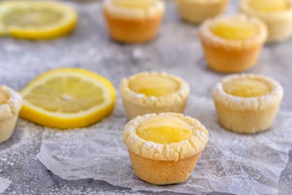 Lemon Sugar Cookie Cups Recipe