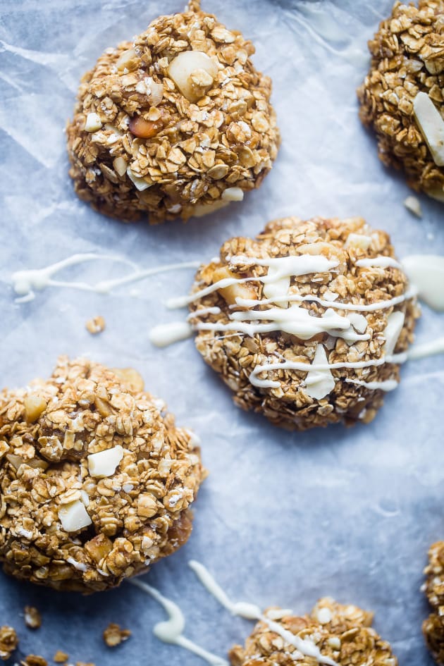 No Bake White Chocolate Macadamia Cookies Pic