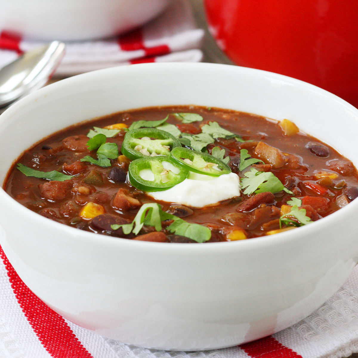 Pioneer Woman Veggie Chili Food Fanatic