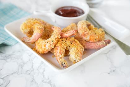Oven Fried Shrimp