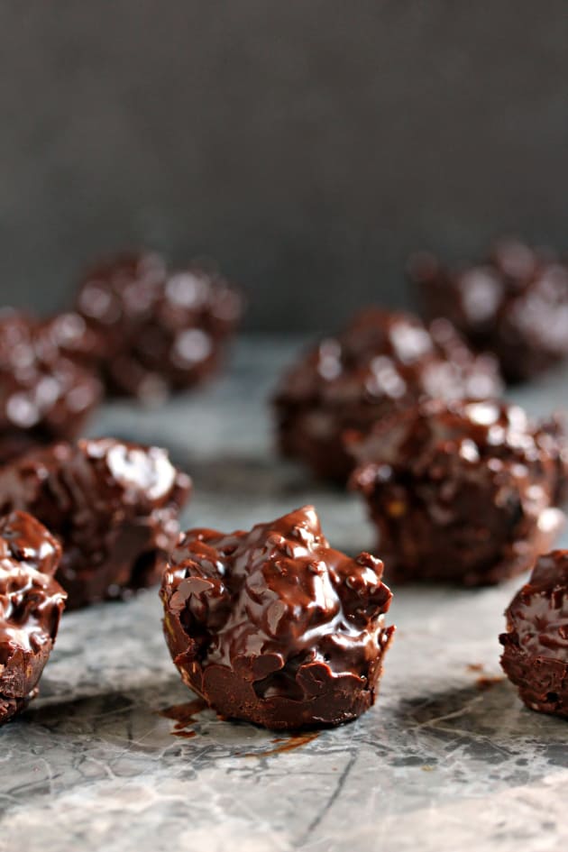 Chocolate Fruit & Nut Clusters Image