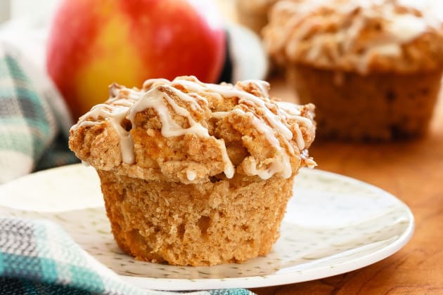 Apple Muffins with Crumb Topping Photo