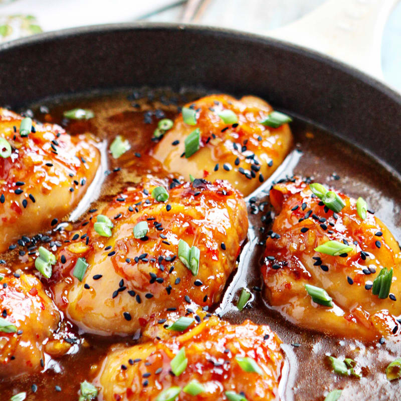 Orange Chicken With Marmalade