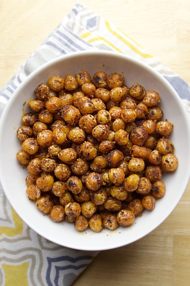 Pan Fried Chickpeas Pic