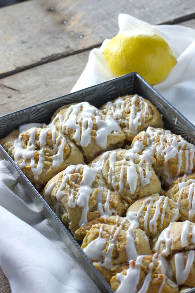 Cardamom Lemon Rolls Picture