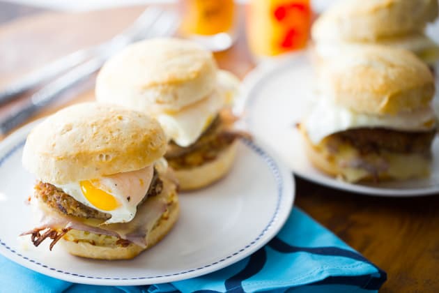 Goetta Breakfast Sandwich Photo