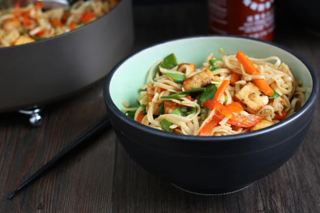 Tofu Vegetable Lo Mein Image