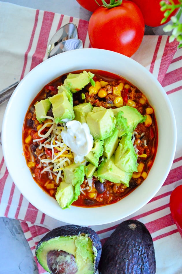 Turkey Black Bean Chili Image