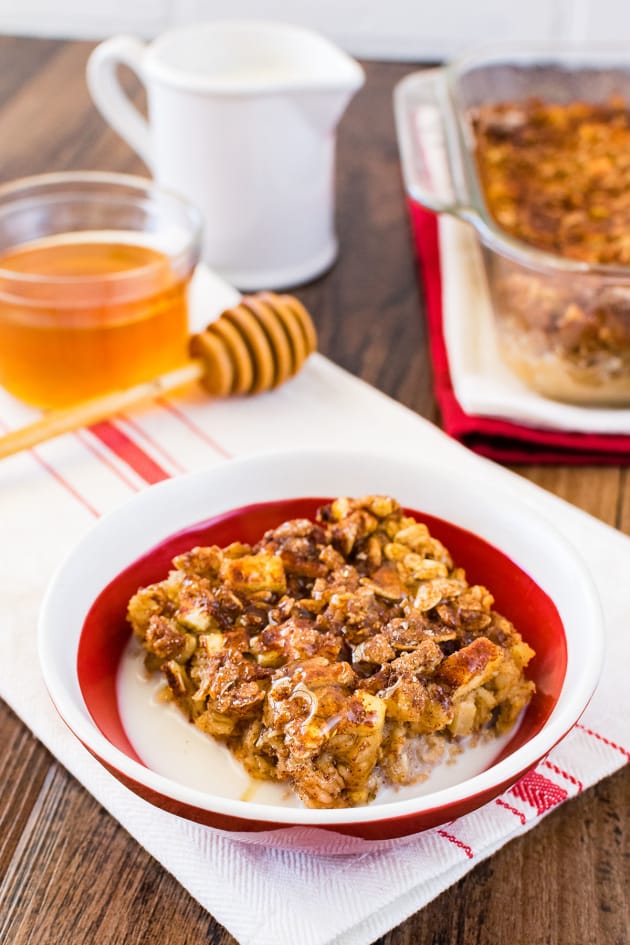 Cinnamon Apple Baked Oatmeal Pic