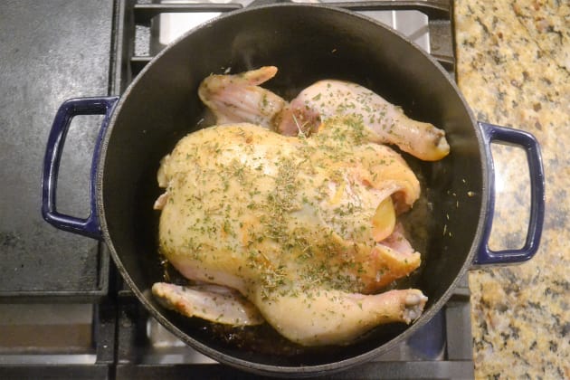 Lemon Rosemary Roast Chicken Image