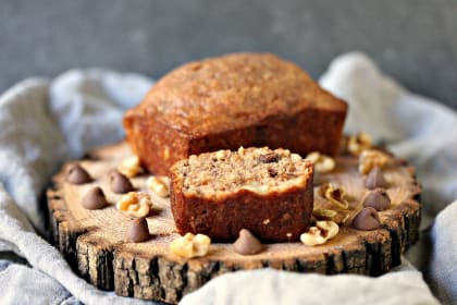 Peanut Butter Chocolate Banana Bread