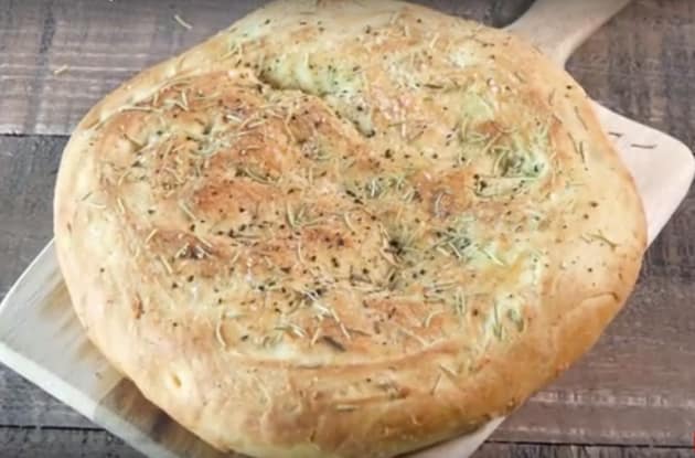 Homemade Rosemary Focaccia