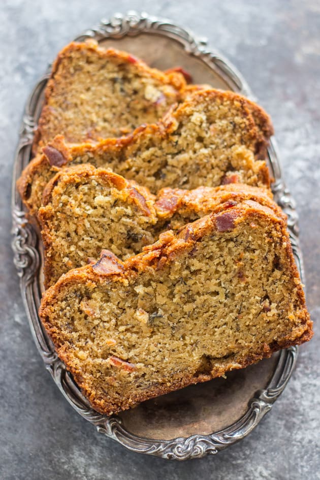 Bacon Peanut Butter Banana Bread Pic