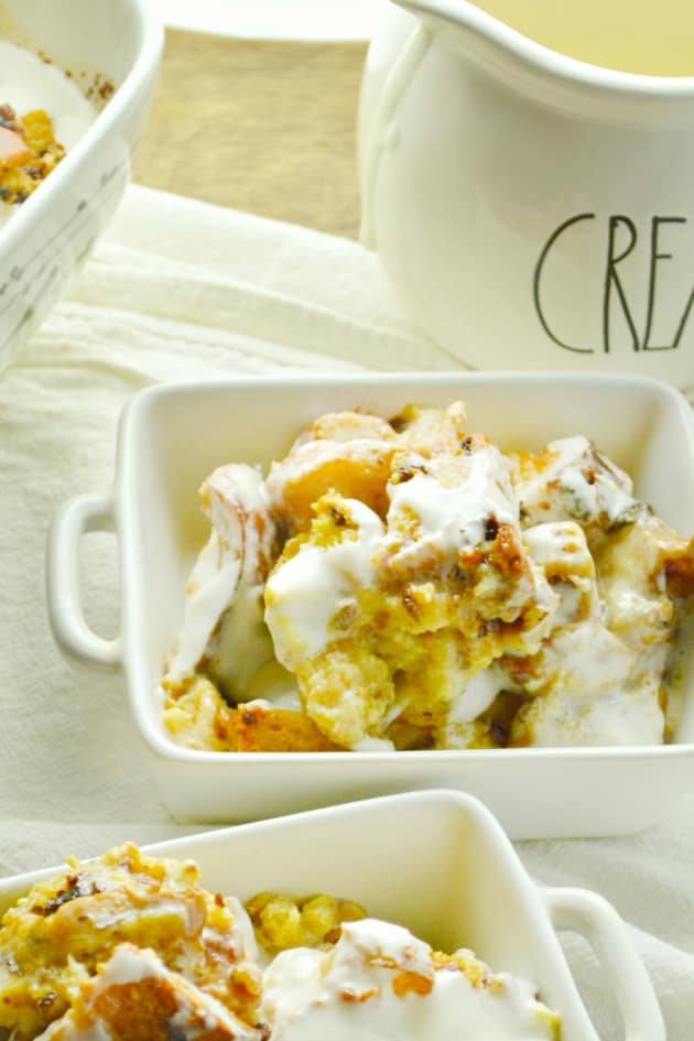 Cinnamon Raisin Bread Pudding Picture