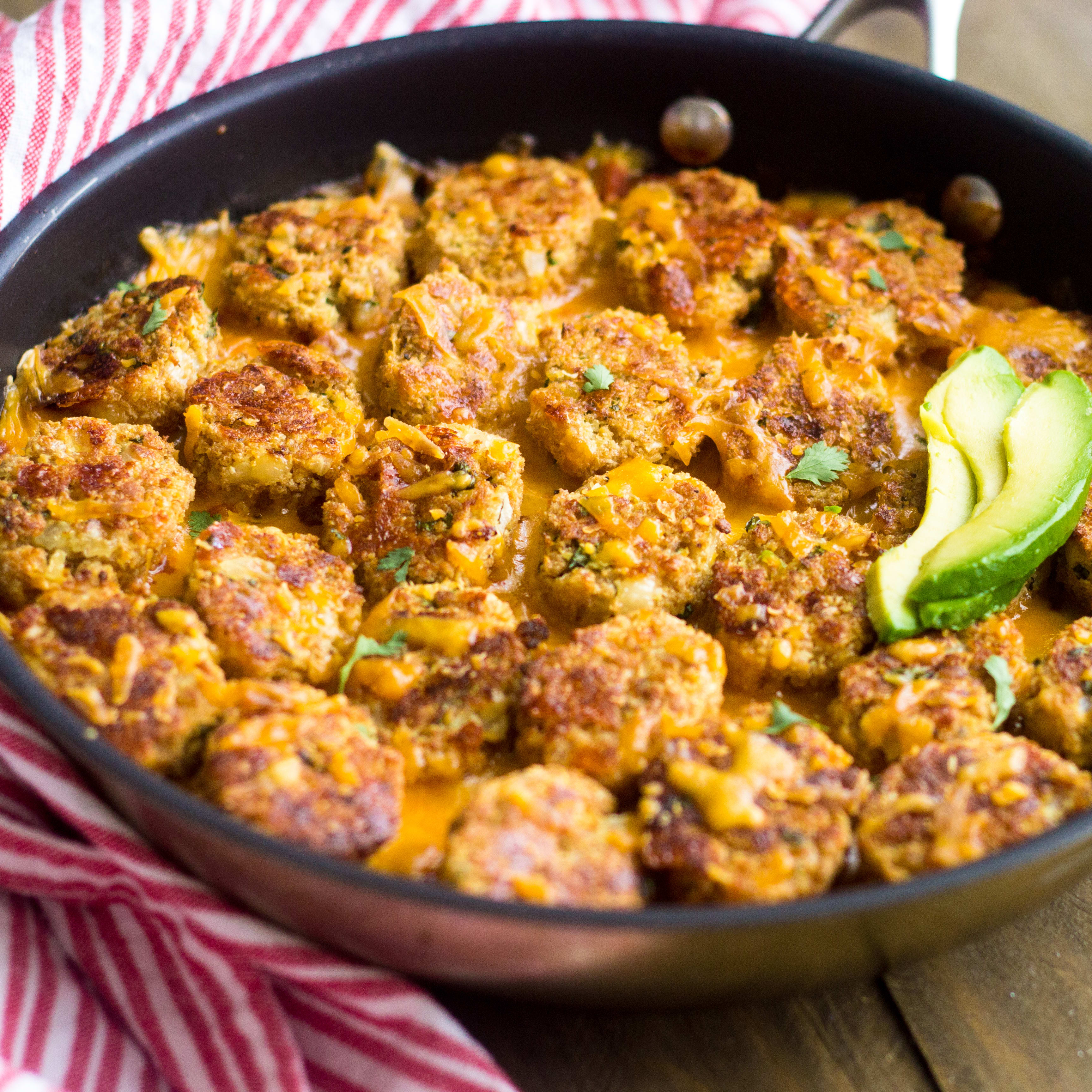 Cauliflower Tater Tot Casserole Recipe Food Fanatic