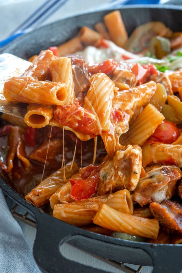 Easy Sausage and Peppers Pasta Picture Food Fanatic