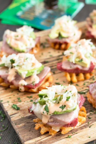 File 3 Avocado Reuben Bites