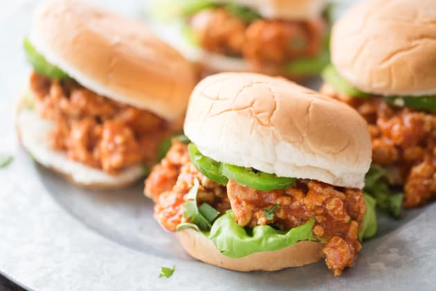 Chicken Tikka Masala Sloppy Joes Photo
