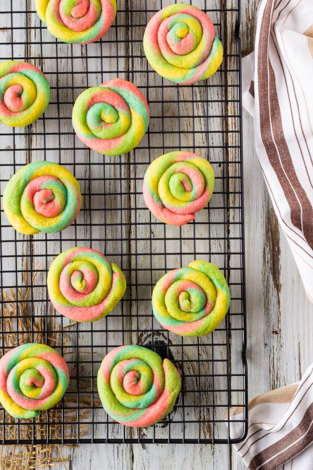 Rainbow Cream Cheese Cookies Picture