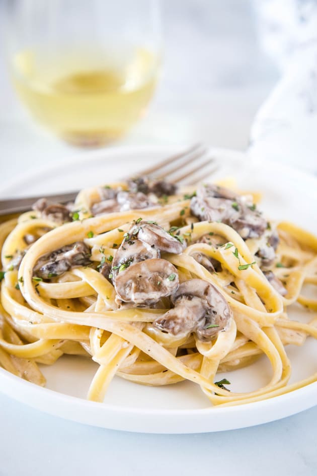 Creamy Mushroom Pasta Image