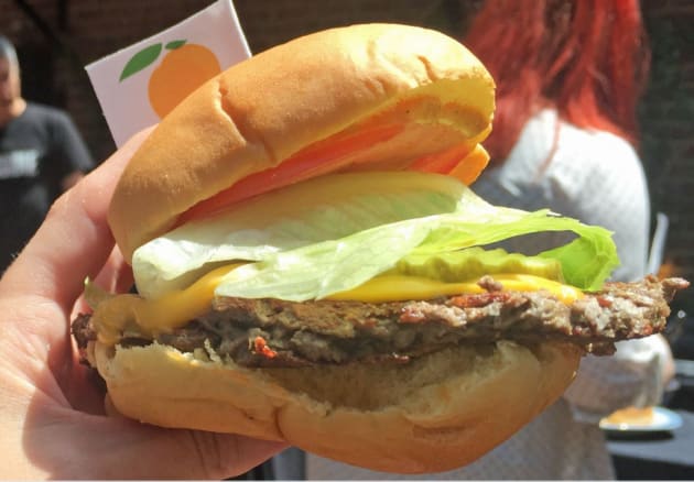 expensive cheeseburger
