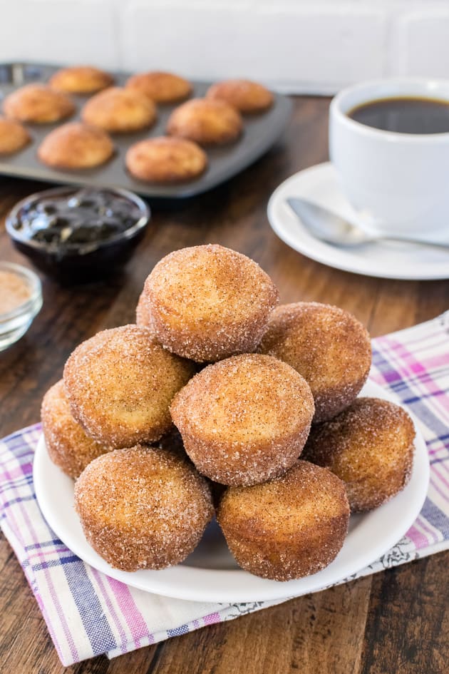 Blueberry Jelly Donut Holes Image