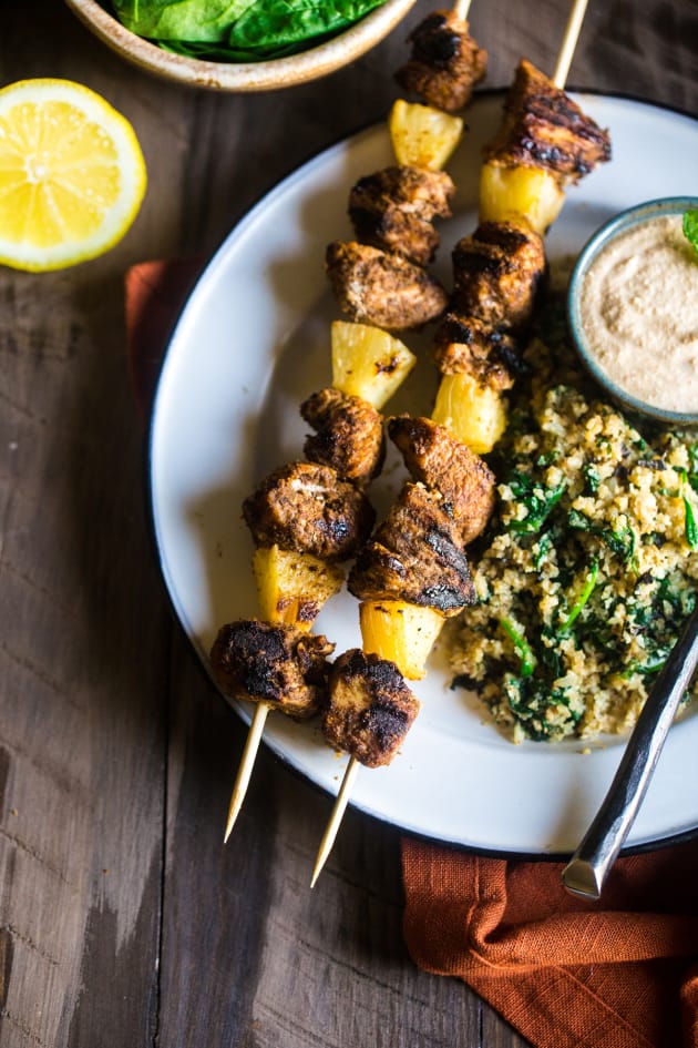 Paleo Indian Chicken Kebabs - Food Fanatic