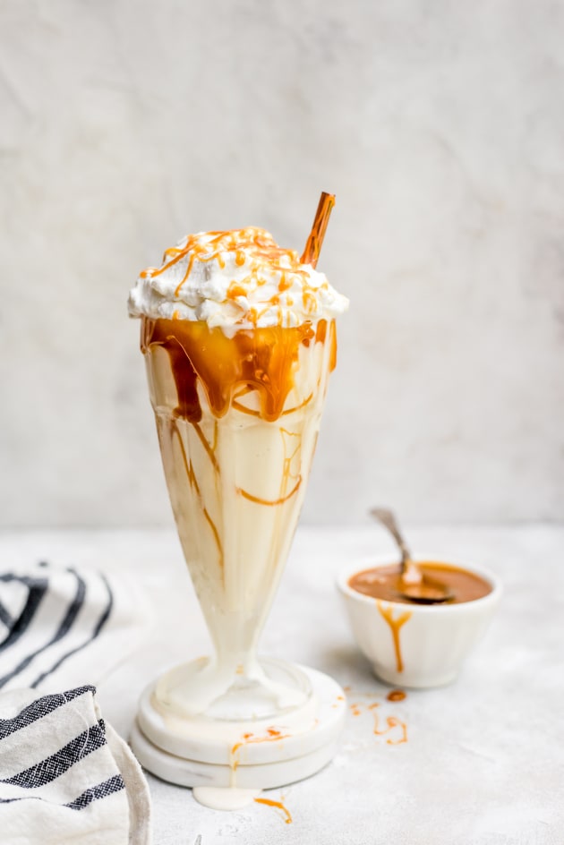 Salted Caramel Milkshake Image