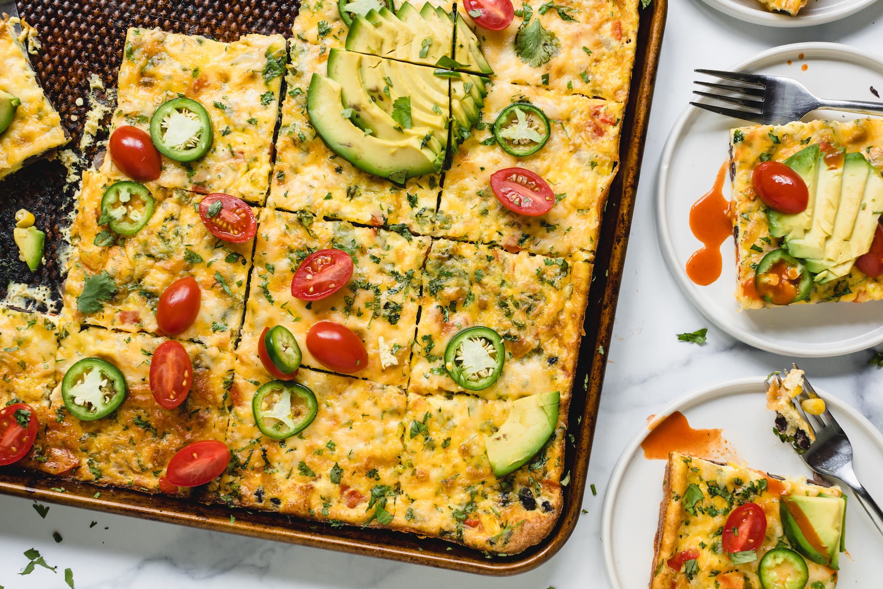 Make Mornings Great with this One-Pan Frittata & Avocado Salsa