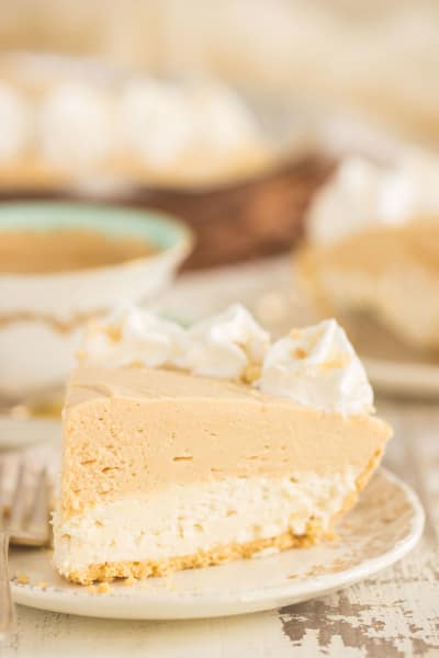 File 1 Double Layer No Bake Peanut Butter Cheesecake