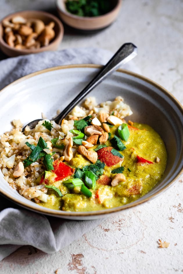 Instant Pot Tahini Cashew Curry Recipe - Food Fanatic