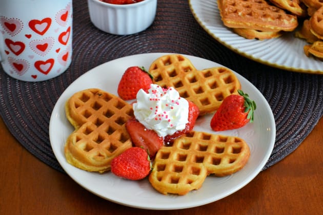 Strawberry Waffles Image