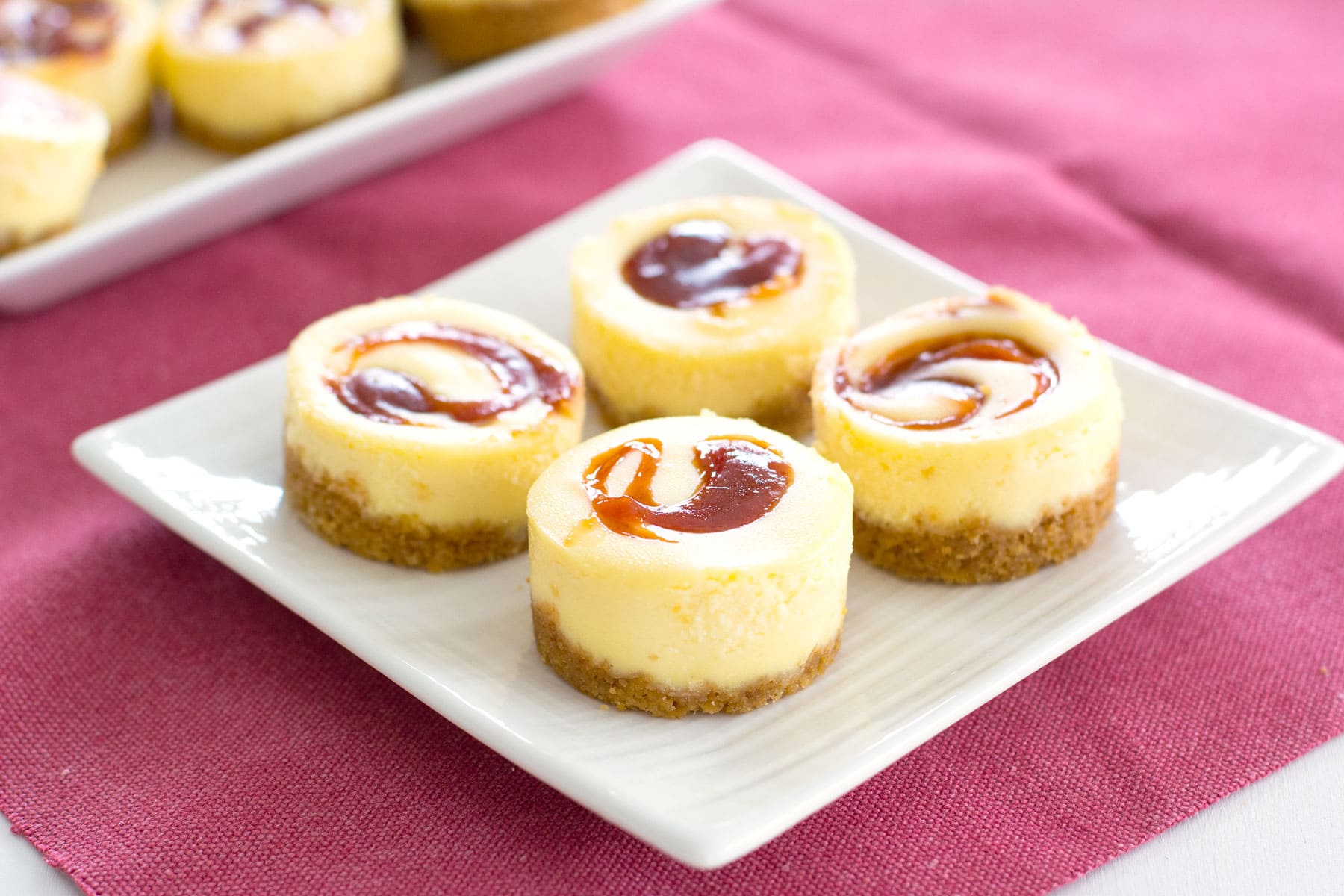 Mini Guava Cheesecakes Recipe - Food Fanatic | Billiger Montag