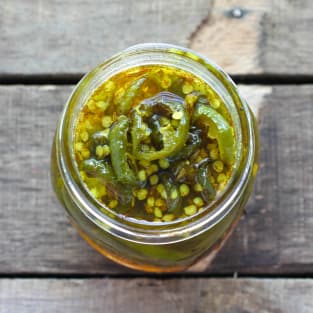 Candied jalapenos photo