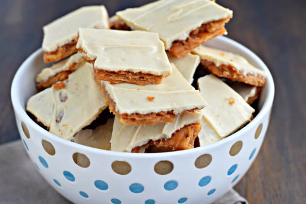 Peanut Butter Cracker Toffee Photo