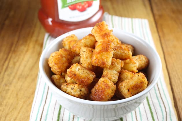 Oven Fried Tater Tots Recipe - Food Fanatic