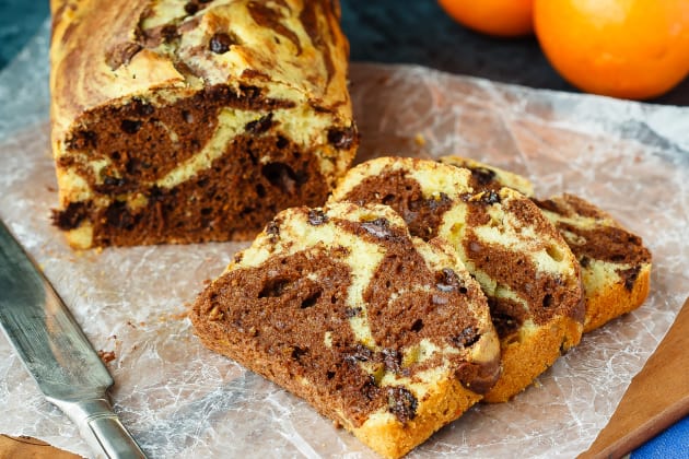 Marbled Chocolate Orange Bread Image