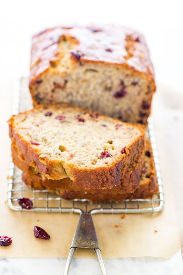 Gluten Free Cranberry Banana Bread Image
