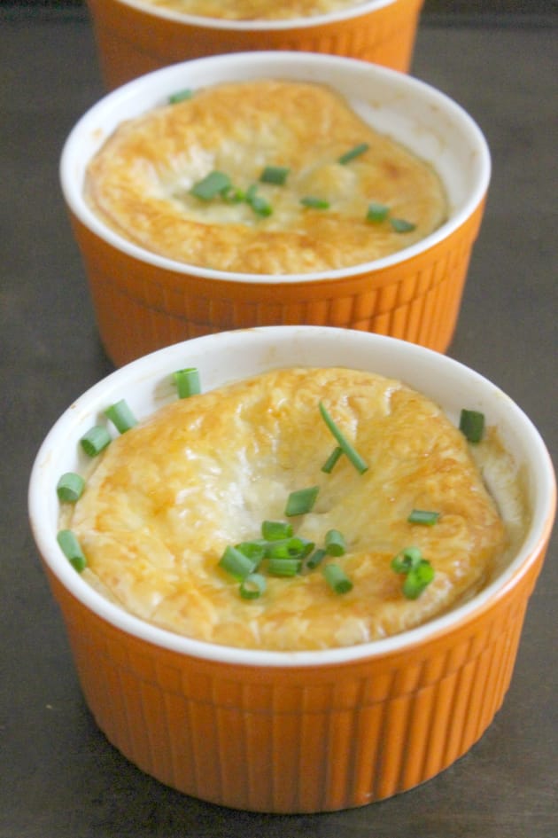 Leftover Turkey Puff Pastry Pot Pies Picture
