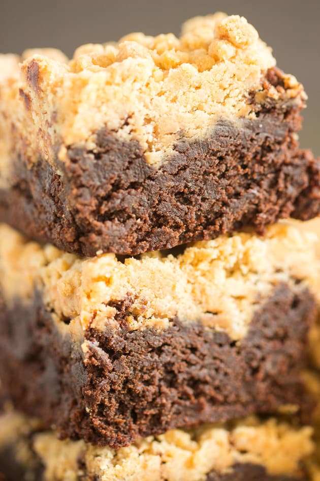 Peanut Butter Streusel Brownies Pic