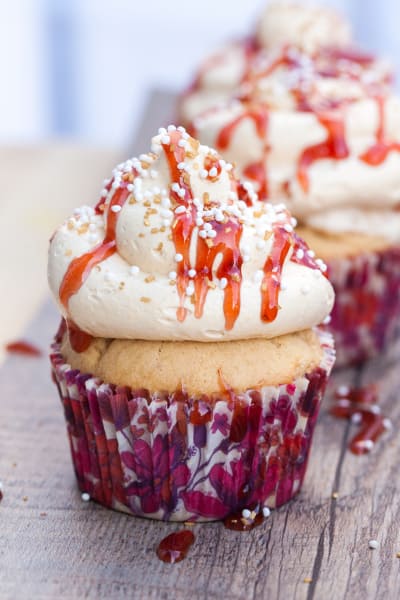 PBJ Cupcakes: Epic Dessert  Food Fanatic