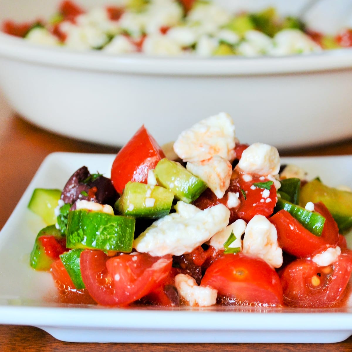 Shopska Salad Recipe Food Fanatic