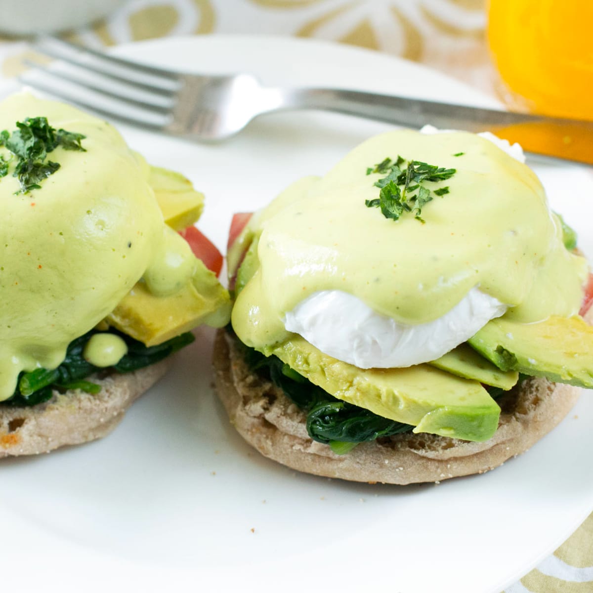 California Style Eggs Benedict Recipe Food Fanatic