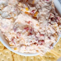 Smoked Gouda Pimento Cheese Dip Recipe Food Fanatic This gives the slaw something to adhere to, so it stays in the tacos and provides. smoked gouda pimento cheese dip recipe