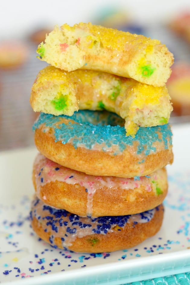 Gluten Free Funfetti Cake Donuts Food Fanatic
