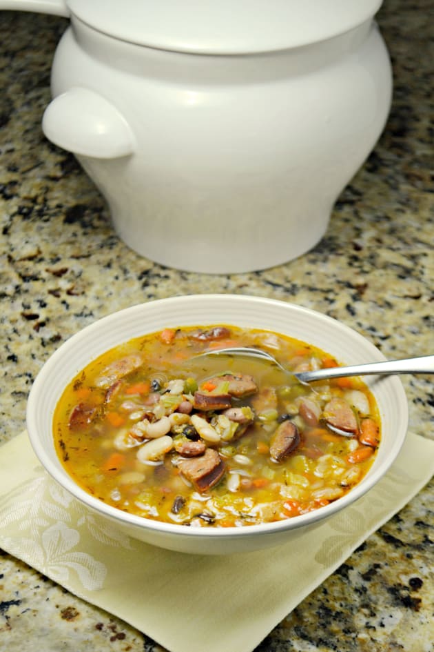 Sausage Bean Soup Picture