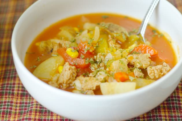 Gluten Free Instant Pot Vegetable Soup Recipe - Food Fanatic