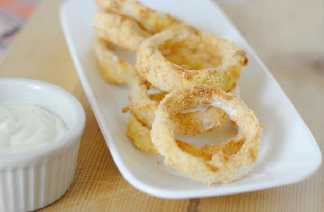 Gluten Free Baked Onion Rings Photo