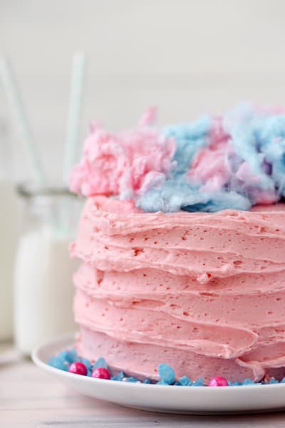Cotton Candy Cake — Sugar Drop